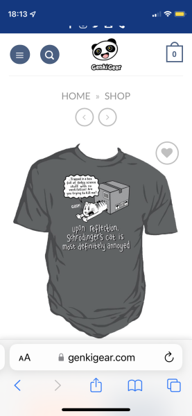 Can anyone find humorous/clever "science" or "maths" t shirts for adults?