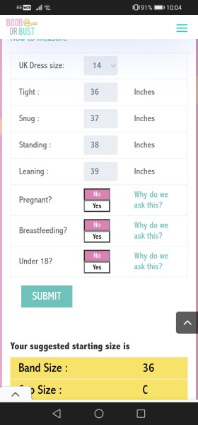 Boob or bust help