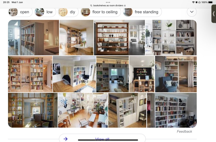 Curtains or other room divider?