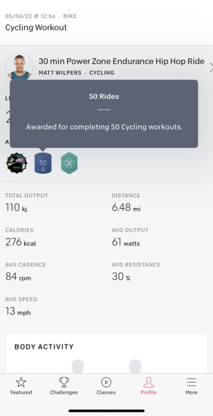 Carry on exercising - the October 2021 edition