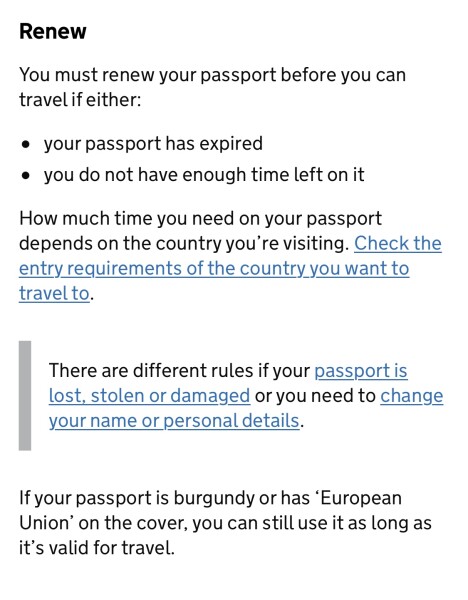 Due to travel on Sunday, just found out 5 year old sons passport isn’t valid due to brexit HELP