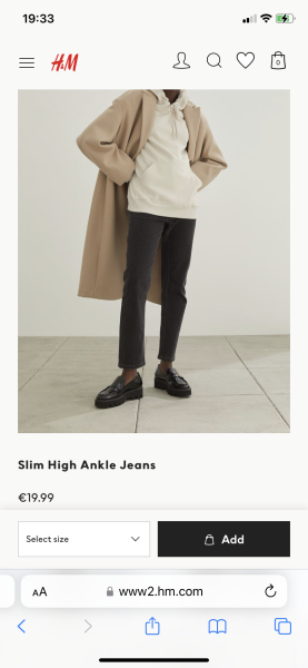 Jeans. . . I’m lost!