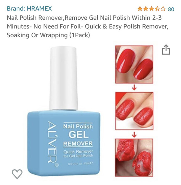 Removing gel polish / is this standard?