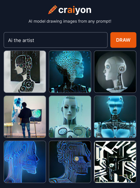 To be obsessed with this AI website that draws anything you tell it to?