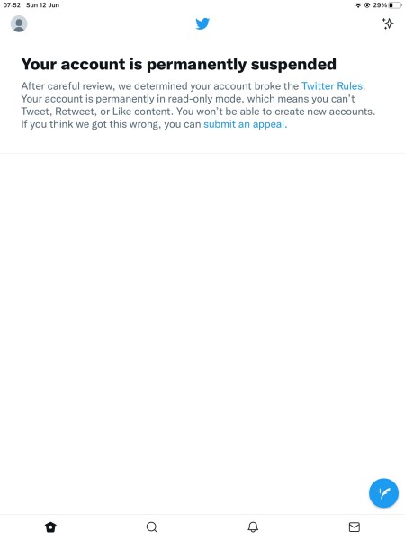 Twitter ban