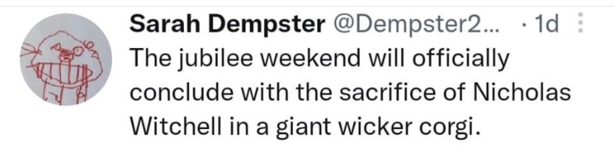 Nicholas Witchell really is cringeworthy.