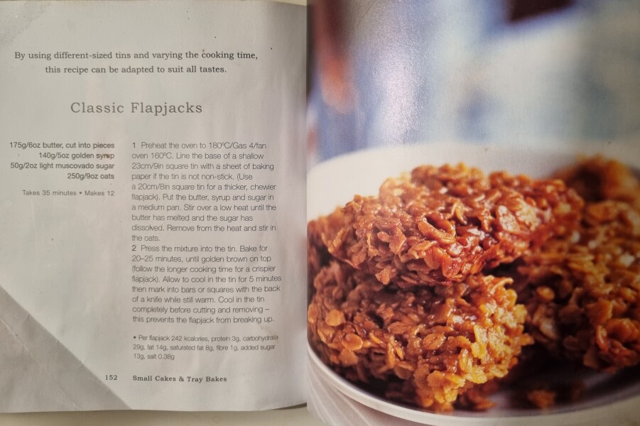 To think there is something wrong with my flapjacks? 