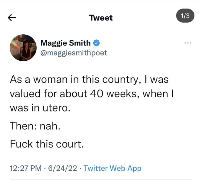 Roe vs Wade / gun laws