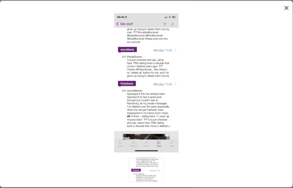 Mumsnet Talk re-platforming - Known issues update 