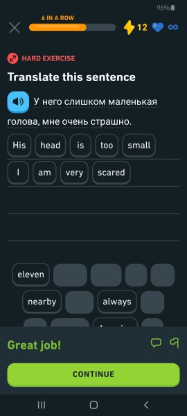 Useful phrases Duolingo has taught me this week