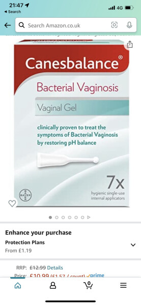 Bacterial vaginosis 
