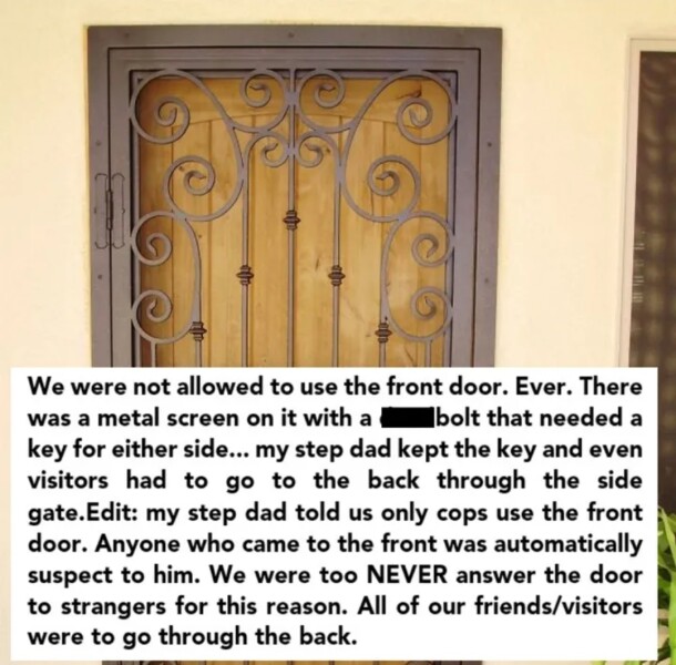 Is this why mumsnetters don't like to open the door when they are not expecting anyone 