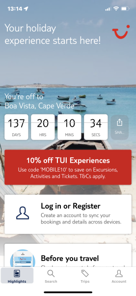 Care to share your TUI countdowns?