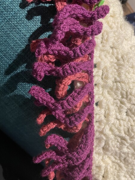 It's Crochet,  Knit & Natter 9: So Many Projects, So Little Time. (Oh well - I almost made it rhyme!)