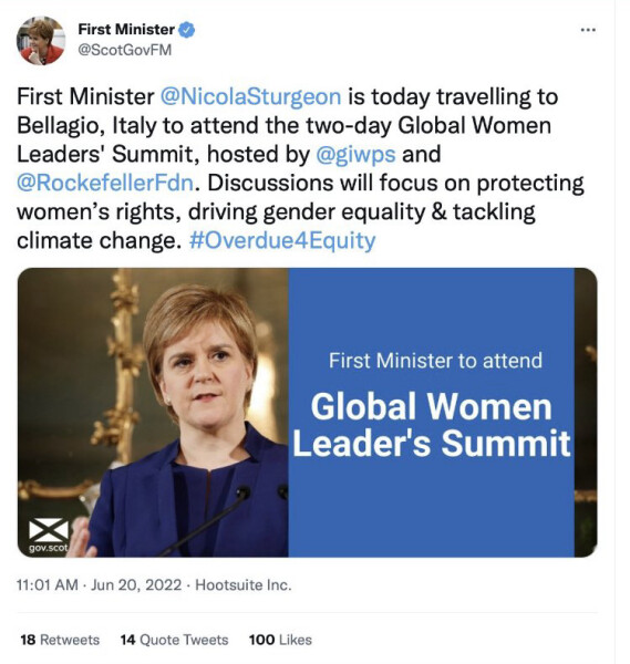 Scotland edges one step closer to erasing women
