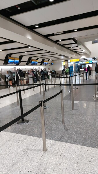 To ask if airports are bad everywhere?