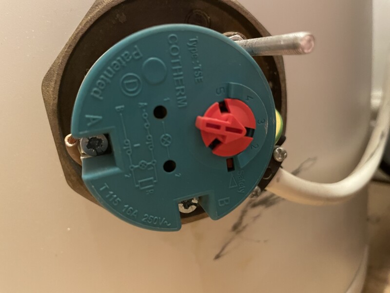 Why can I get no hot water?