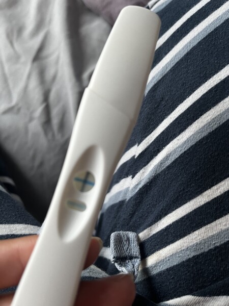 This is unequivocal isn’t it - I’m pregnant?!