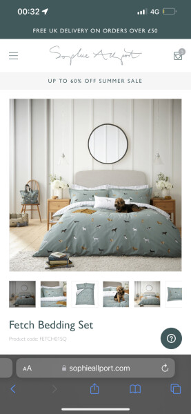 Anyone seen any nice dog themed bedroom things about for a dog mad child 