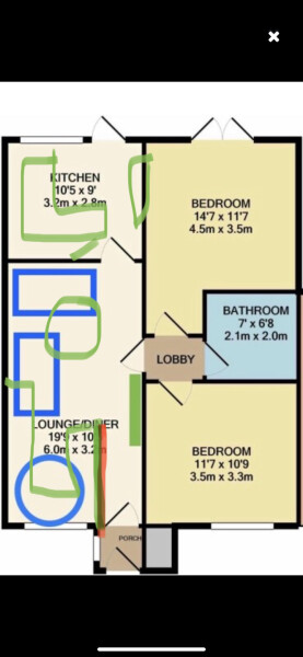 Help me with the layout of my bungalow!