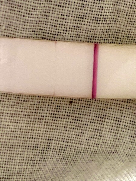Positive pregnancy test or evap line? 