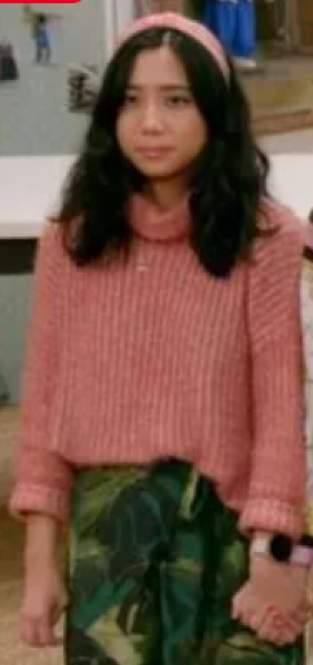 Man Yee's sweater in the latest sewing bee