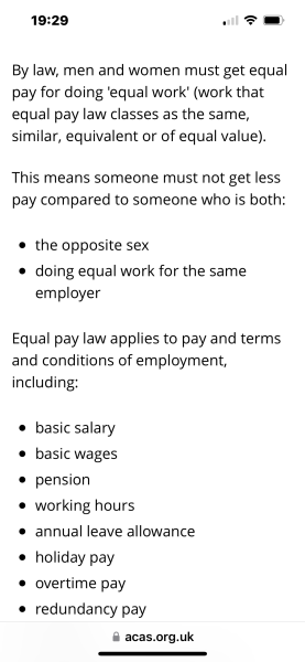 Pay gap 