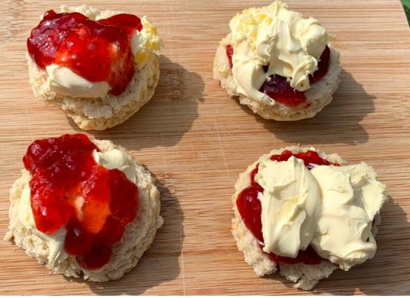 Clotted cream