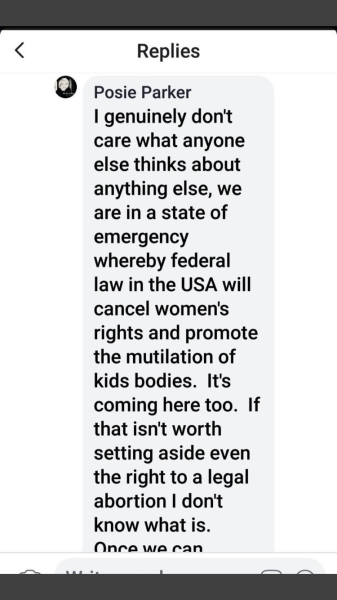 Please MNHQ overturn Posie Parker's ban