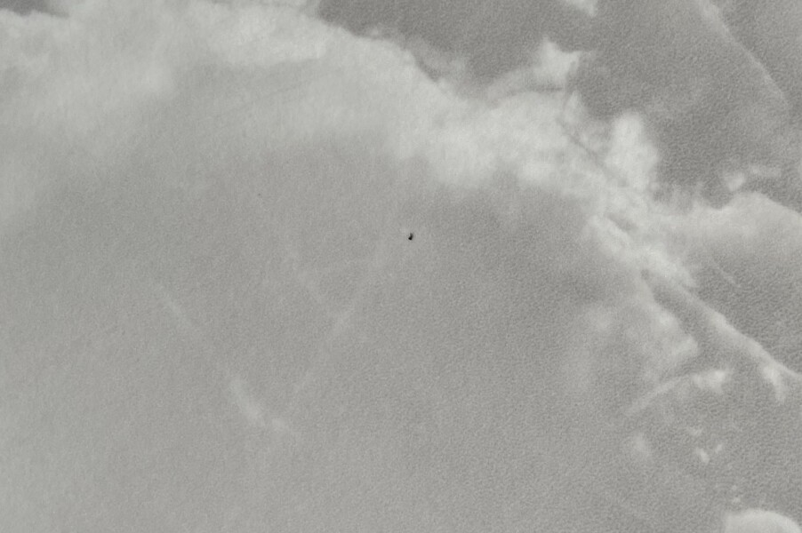 Black dots on new laminate worktop