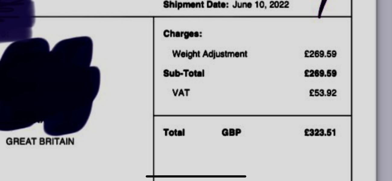 Malicious £300 eBay postal return