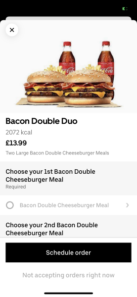 To ask what you would assume comes with this meal? 