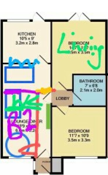 Help me with the layout of my bungalow!