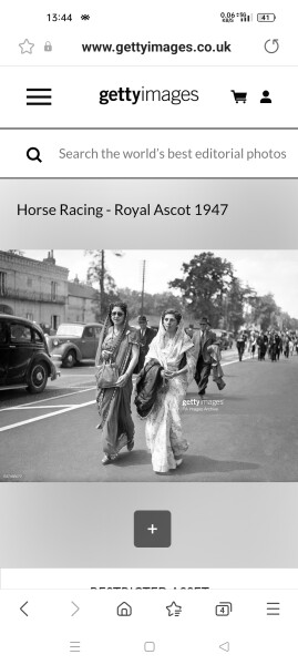 National Costume - head covering in the Ascot Royal Enclosure 