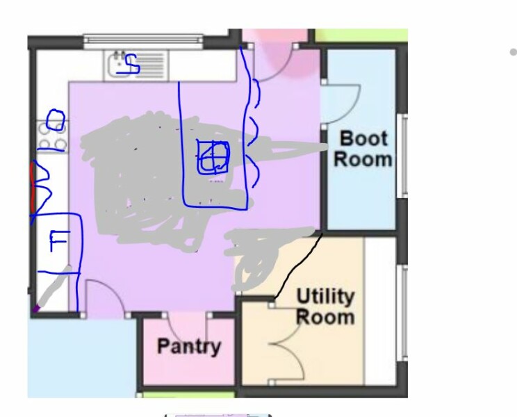 Would an island work?