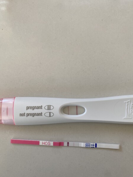 8dpo faint positive letrozole