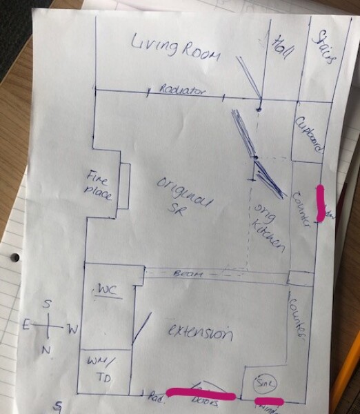 Kitchen layout ideas - anyone fancy a REAL challenge?