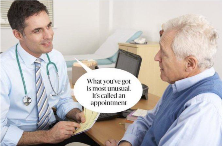 No GP appointment