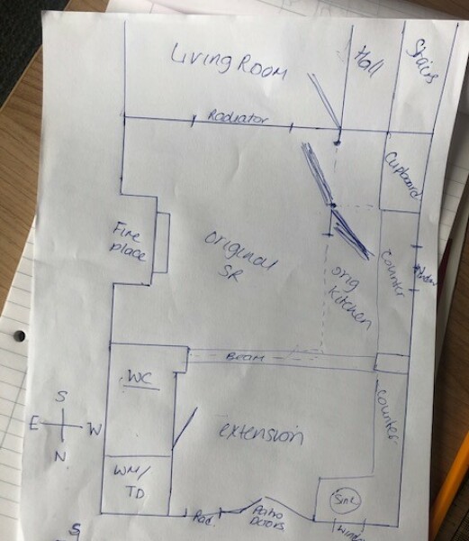 Kitchen layout ideas - anyone fancy a REAL challenge?