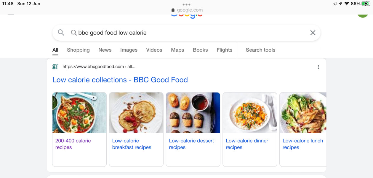 Book of recipes 