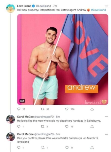 To enjoy Love Island