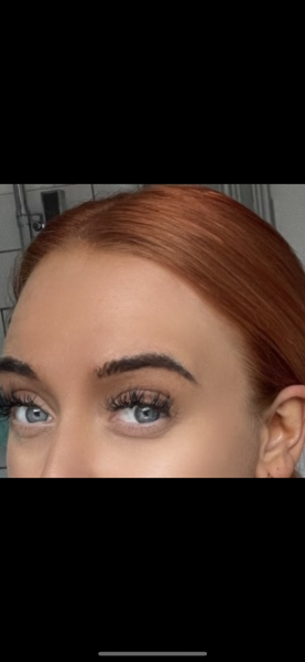 Tattooed eyebrows