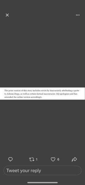 To be concerned that the Depp/Heard trial has put off genuine DV victims from coming forward?
