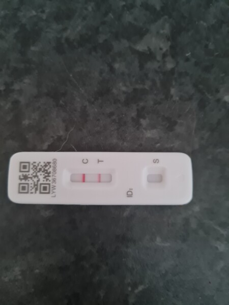 Anyone never test positive on lat flow?