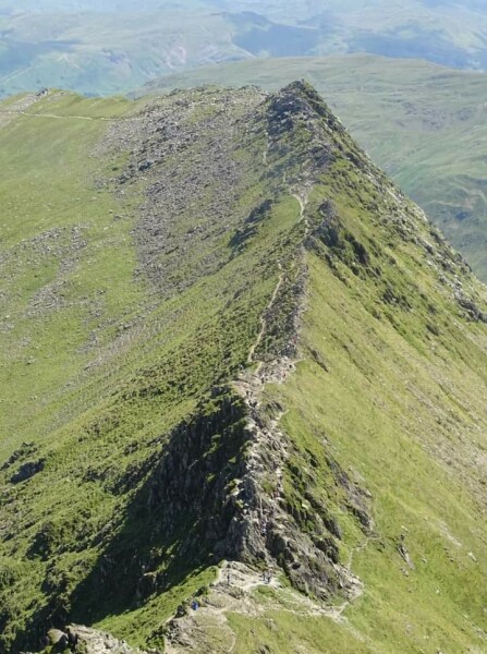 Has anyone climbed Helvellyn via Striding Edge?