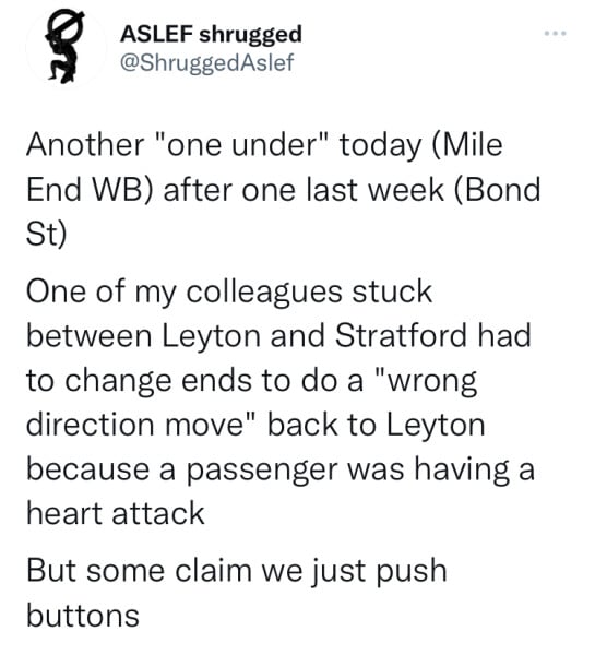 To not understand what the RMT are in a snit about?