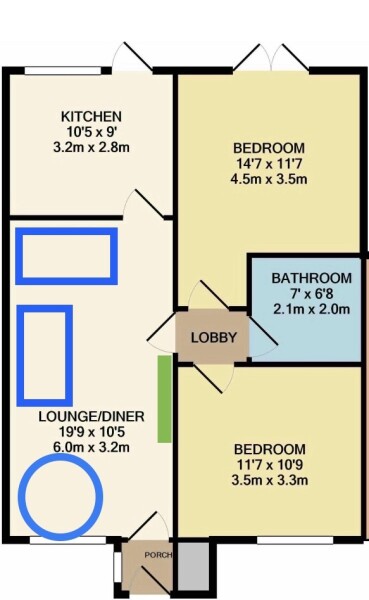 Help me with the layout of my bungalow!