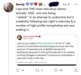 Emily Bridges in the news again