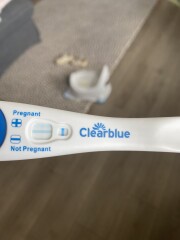 Chemical pregnancy but line getting stronger 