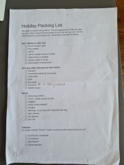 Can anyone help me compile a packing list, what are your top tips?